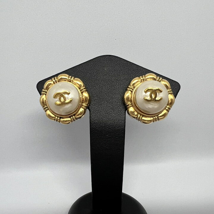 楽天市場】【最終値下げ】【RI】 CHANEL （シャネル） ｺｺﾏｰｸ ｲﾔﾘﾝｸﾞ 