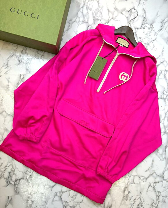 楽天市場】【中古】 GUCCI （グッチ） 21SS GGロゴ ジャージ パーカー  
