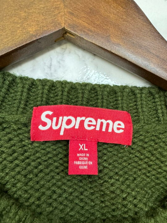 楽天市場】【中古】 SUPREME （ｼｭﾌﾟﾘｰﾑ） 24SS Stars Sweater Green 