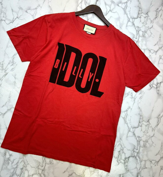 楽天市場】【中古】 GUCCI （グッチ） BILLY IDOL ロゴプリント 半袖 T 