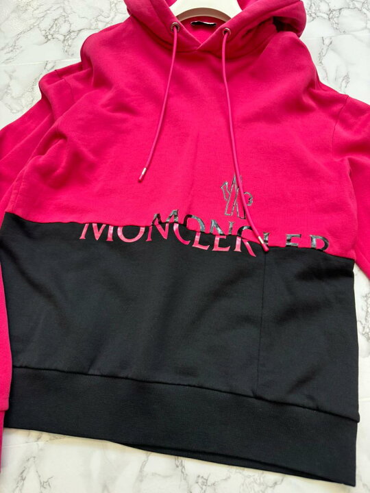 楽天市場】【中古】 MONCLER （モンクレール） バイカラー ロゴ 