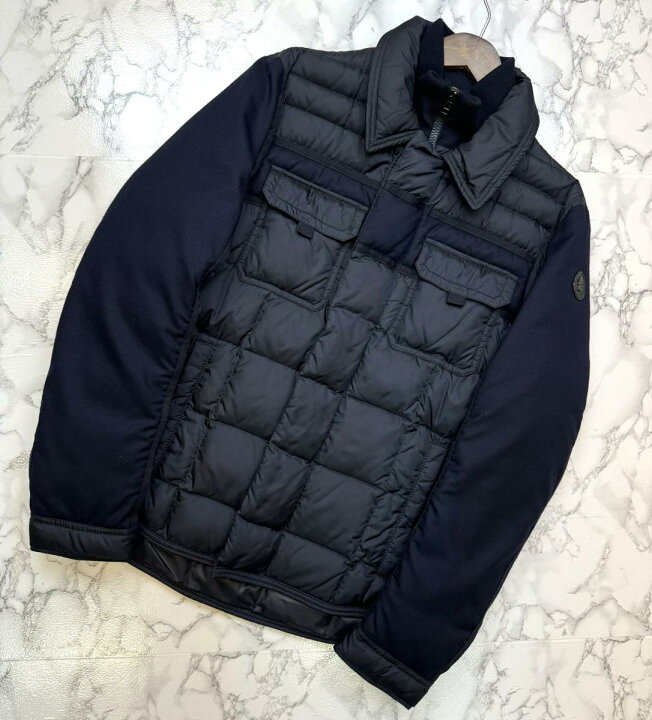 楽天市場】【中古】 MONCLER （モンクレール）ブレ ダウンジャケット 