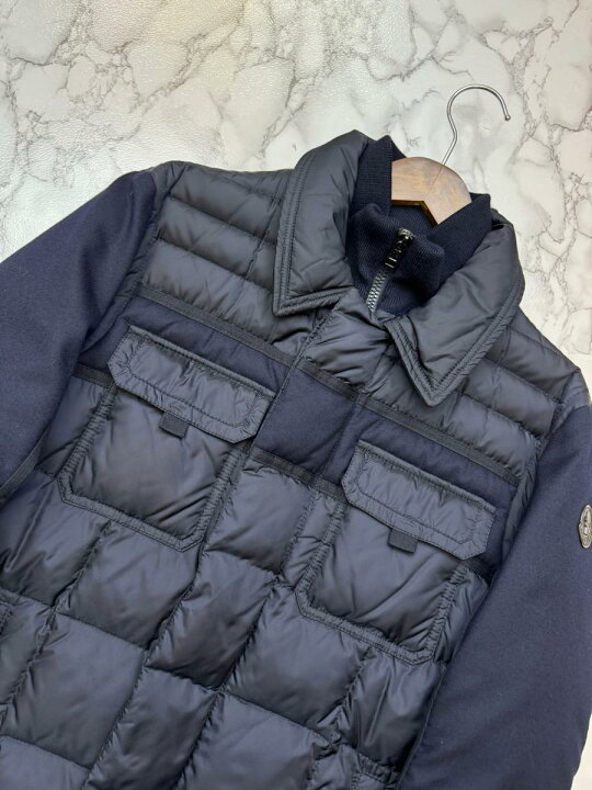 楽天市場】【中古】 MONCLER （モンクレール）ブレ ダウンジャケット 