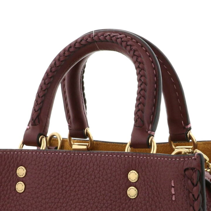 楽天市場】【中古】 COACH （コーチ） ﾛｰｸﾞ20・ﾌﾞﾚｲﾄﾞ 2WAY ﾊﾝﾄﾞﾊﾞｯｸﾞ 