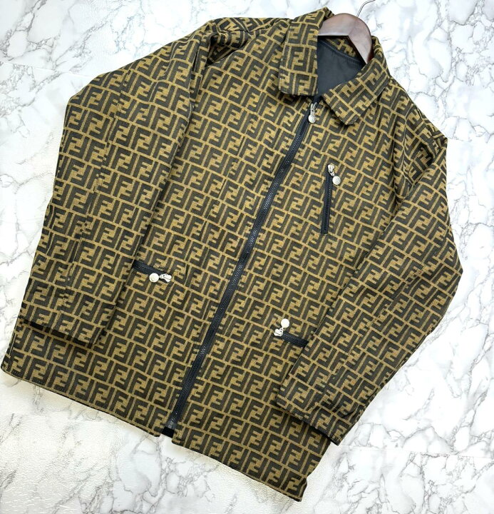 フェンディ FENDI その他ジャケット ズッカ柄 FJ7461 ブラウン その他  