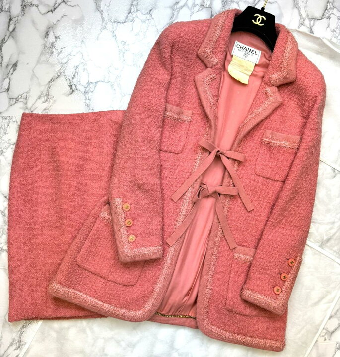 楽天市場】【中古】 CHANEL （シャネル）94A ヴィンテージ ツイード  