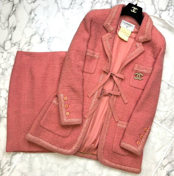 楽天市場】【中古】 CHANEL （シャネル）94A ヴィンテージ ツイード 