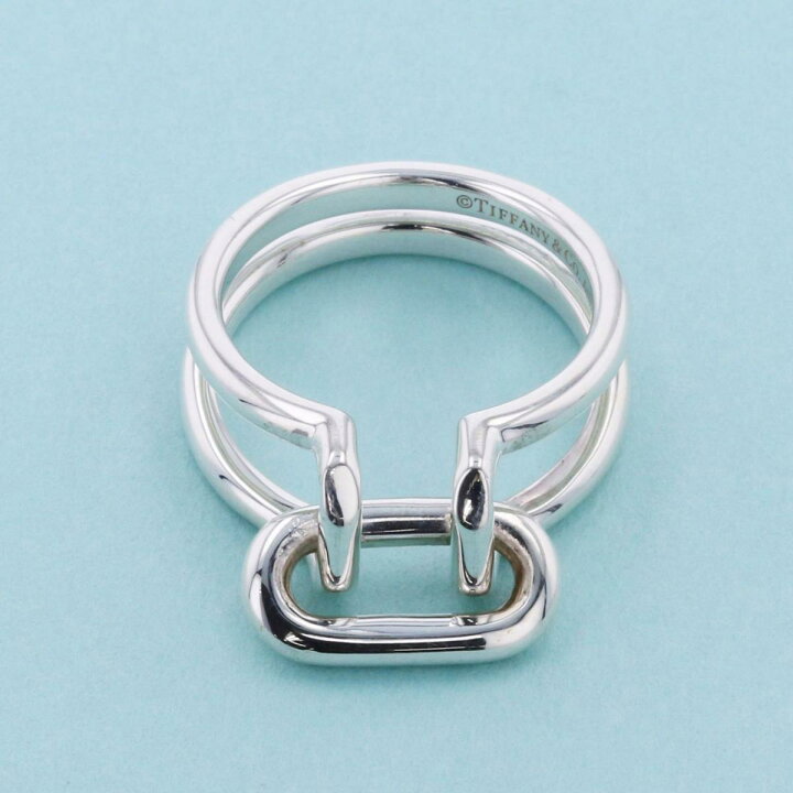楽天市場】【中古】Tiffany&Co. （ティファニー） ﾊｰﾄﾞｳｪｱ 2ﾛｳ ﾘﾝｸﾞ 
