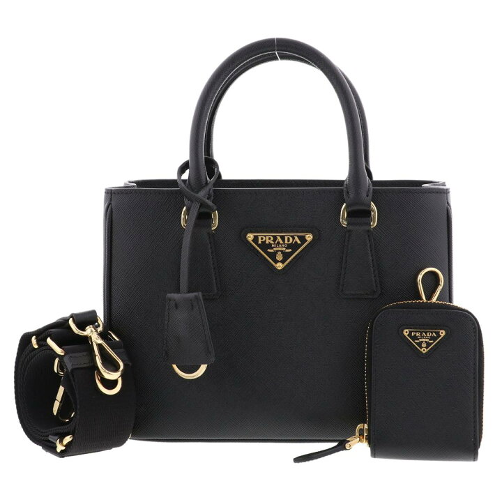 楽天市場】【美品】【RI】 PRADA （プラダ） ｶﾞﾚﾘｱ 2WAYｼｮﾙﾀﾞｰﾊﾞｯｸﾞ  