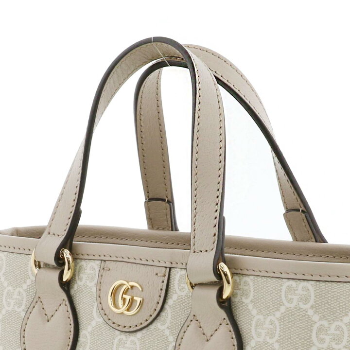 楽天市場】【お値下げ品】☆美品☆GUCCI グッチ ダブルG ミニ トート 