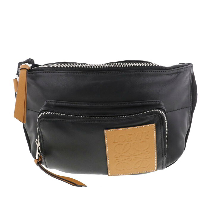 楽天市場】LOEWE （ロエベ） ｱﾅｸﾞﾗﾑ ﾚｻﾞｰ ﾎﾞﾃﾞｨﾊﾞｯｸﾞ バッグ ウェスト 