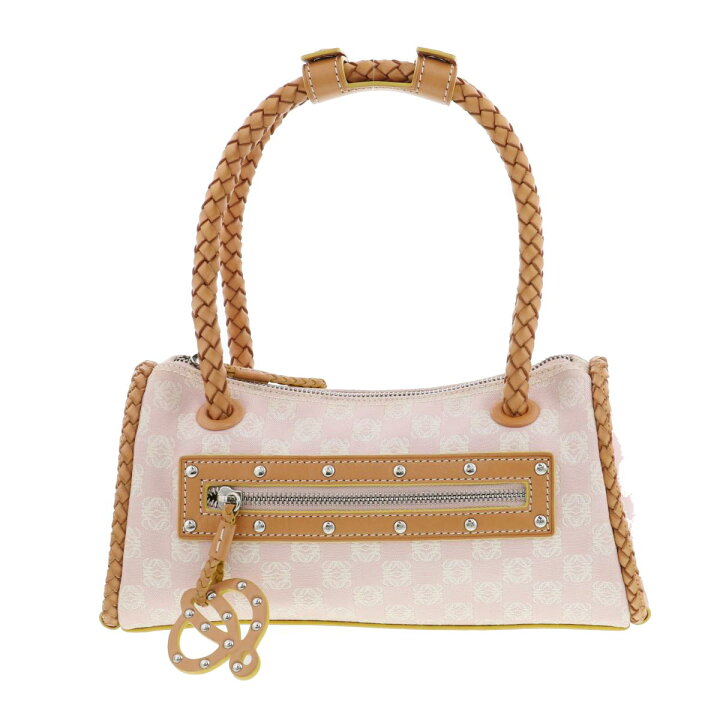 楽天市場】LOEWE （ロエベ） LOEWEｱﾅｸﾞﾗﾑ柄ﾊﾝﾄﾞﾊﾞｯｸﾞPink バッグ  