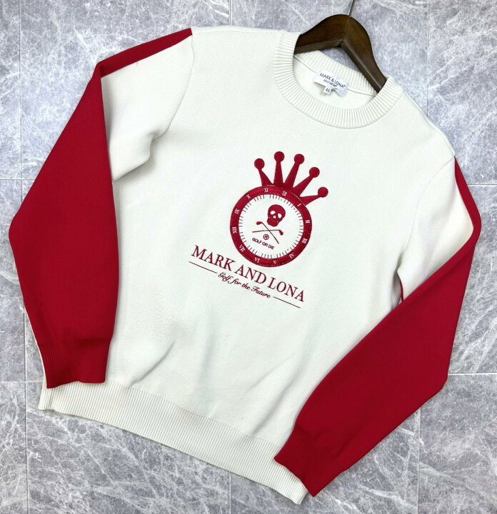 楽天市場】 MARK&LONA マークアンドロナ 23AW GOLF OR DIE スカル柄  