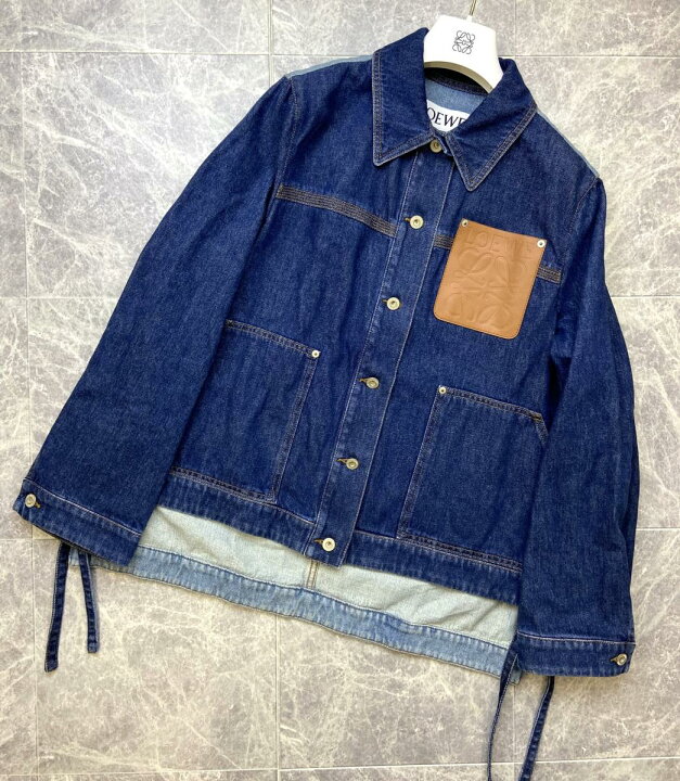 楽天市場】【中古】 LOEWE （ロエベ） ワークウェア ジャケット デニム 