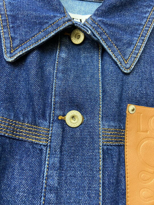 楽天市場】【中古】 LOEWE （ロエベ） ワークウェア ジャケット デニム 
