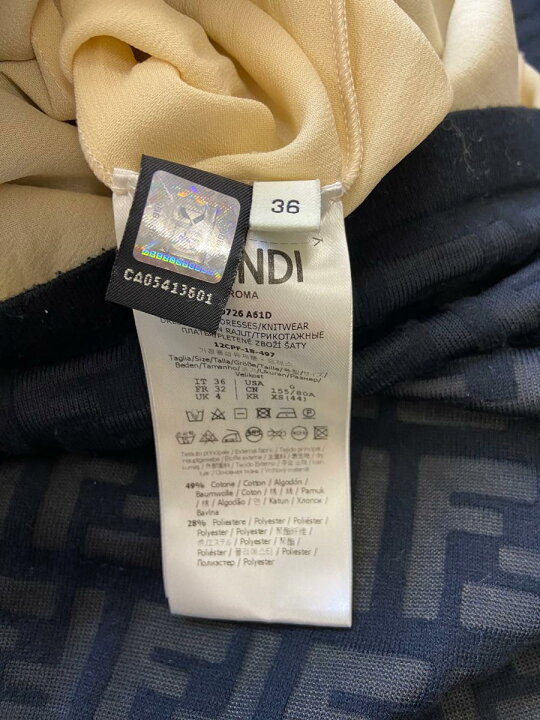 楽天市場】【中古】 FENDI （フェンディ） FFモチーフ ズッカ柄 長袖  
