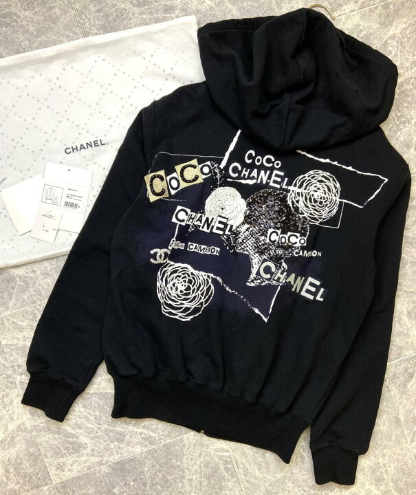 楽天市場】【中古】 CHANEL （シャネル) グラフィティ ロゴ ジップ  