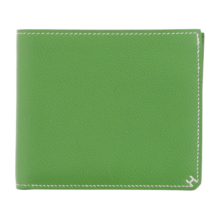 楽天市場】【美品】【RI】 HERMES （エルメス） Hｾﾘｴ ｺﾝﾊﾟｸﾄ 財布 二  