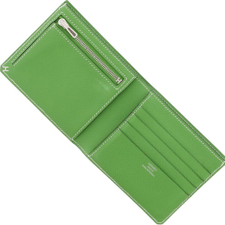 楽天市場】【美品】 HERMES （エルメス） Hｾﾘｴ ｺﾝﾊﾟｸﾄ 財布 二つ折り 
