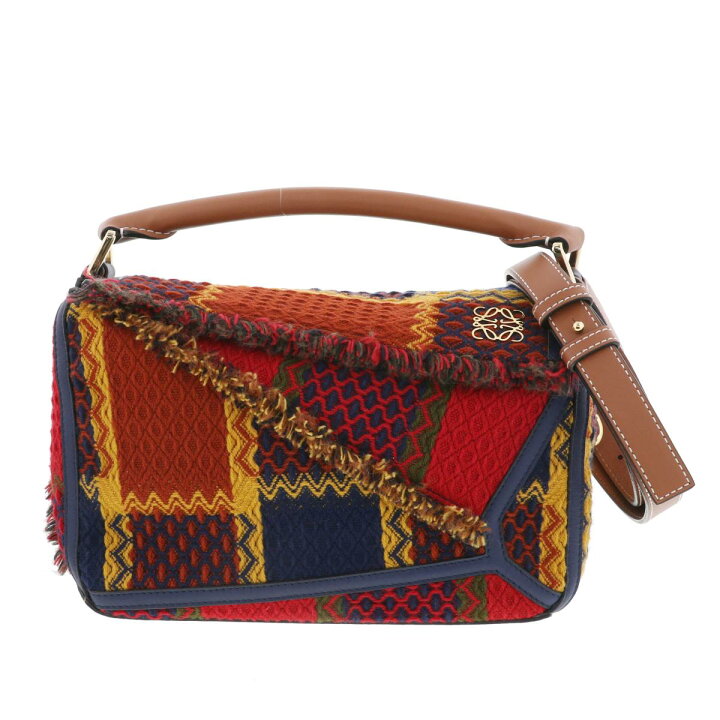 楽天市場】【美品】【RI】 LOEWE （ロエベ） ﾊﾟｽﾞﾙﾊﾞｯｸﾞ ｽﾓｰﾙ バッグ 
