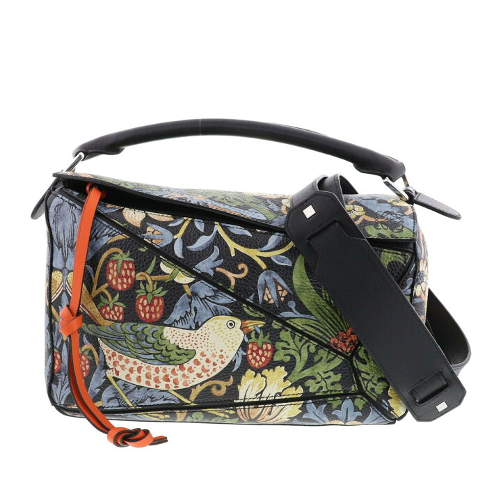 楽天市場】【美品】【RI】LOEWE （ロエベ） ﾊﾟｽﾞﾙﾊﾞｯｸﾞ ﾐﾃﾞｨｱﾑ バッグ 