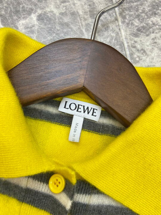 楽天市場】【中古】 LOEWE （ロエベ）ショート丈 ウール ポロセーター 