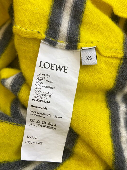 楽天市場】【中古】 LOEWE （ロエベ）ショート丈 ウール ポロセーター 