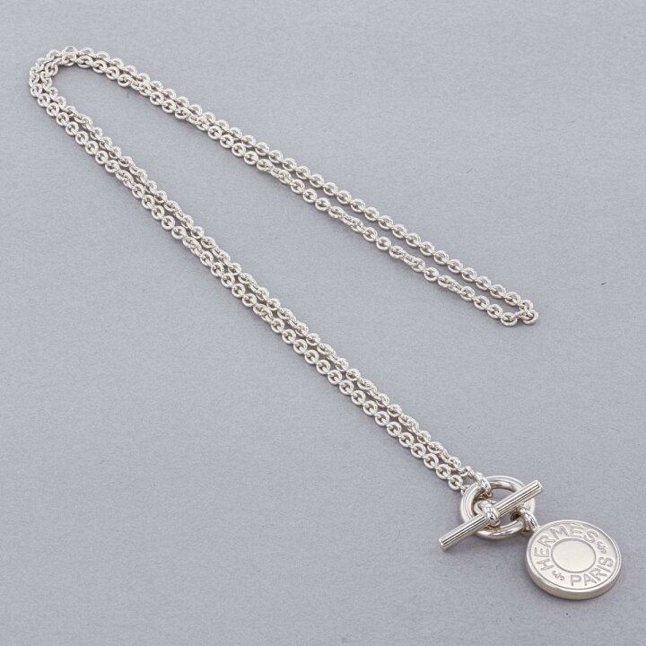 楽天市場】【美品】 HERMES （エルメス） ｱﾐｭﾚｯﾄ ｾﾘｴ ﾈｯｸﾚｽ 925 