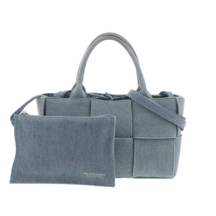 楽天市場】BOTTEGA VENETA （ボッテガヴェネタ） ﾐﾆ ｱﾙｺ ﾃﾞﾆﾑ 2WAYﾄｰﾄ 