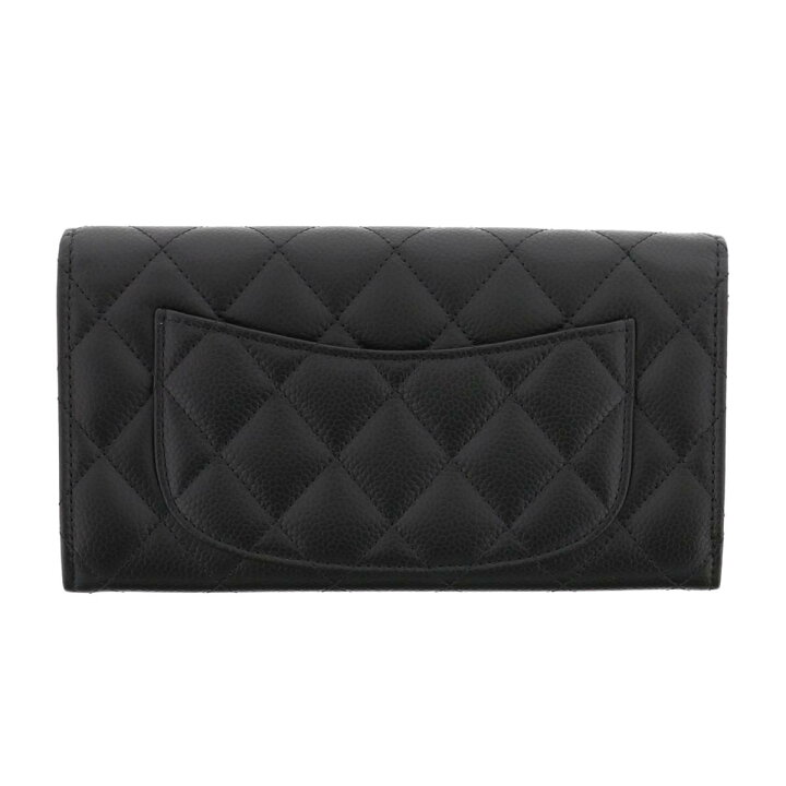 楽天市場】CHANEL シャネル マトラッセ キャビアスキン 長財布 AP0241  