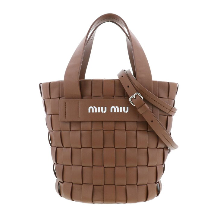 楽天市場】MIU MIU ミュウミュウ イントレッチオ ショルダーバッグ 