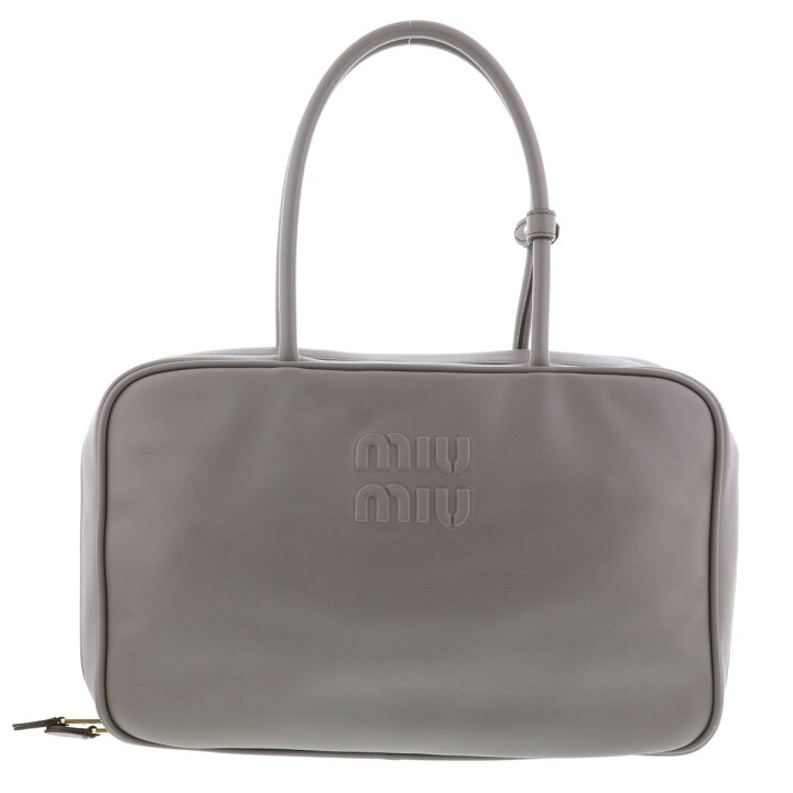 楽天市場】MIUMIU （ミュウミュウ） ハンドバッグ ボー カーフレザー 