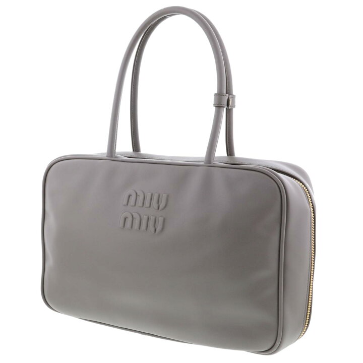 楽天市場】MIUMIU （ミュウミュウ） ハンドバッグ ボー カーフレザー 