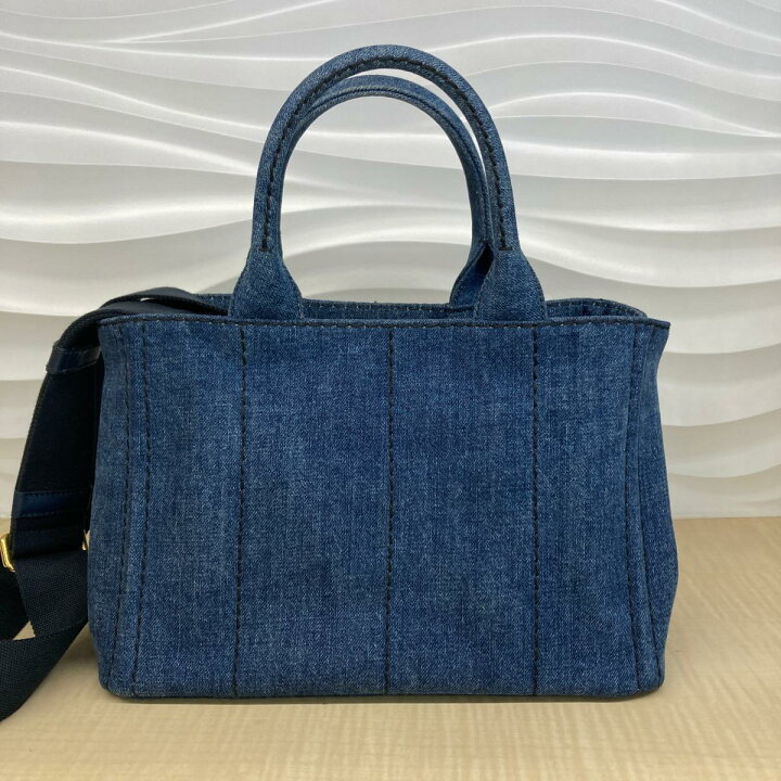 楽天市場】PRADA プラダ カナパ ミニ トートバッグ ショッピングバッグ