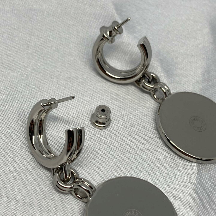 楽天市場】【値下げ】HERMES エルメス カドリージュ ピアス ラウンド 