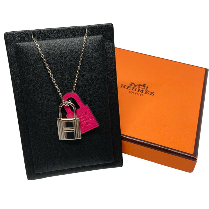 楽天市場】HERMES （エルメス） オーケリーPM ネックレス ローズ 
