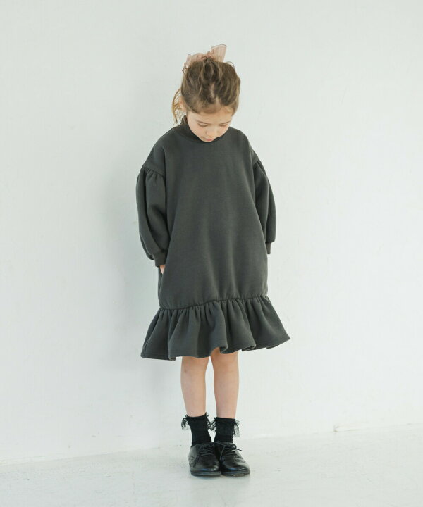 楽天市場 Riziere モックネック裏起毛ワンピース キッズ 女の子 90 150 リジェール Palette パレットこども服 子供服 Kids ワンピース 秋 冬 ガーリー 長袖 こども 子供 ジュニア ワンピ おしゃれ 起毛 裏起毛 無地 Riziere楽天市場店