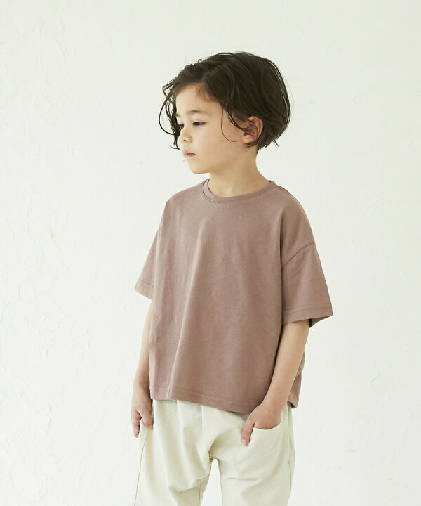 楽天市場 Riziere くすみカラーベーシックtシャツ 女の子 男の子 100 140 キッズ リジェール 子供服 こども服 Kids 春 夏 秋 おしゃれ オシャレ ジュニア カジュアル ナチュラル シンプル トップス カットソー 半袖 Tシャツ Riziere楽天市場店