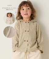 【スーパーSALE 30%OFF】＼再入荷！／ダブルボタンセーラーカラー長袖ブラウス 男の子リジェール 服 おし…