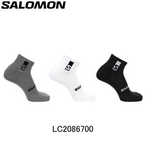 �T������ SALOMON EVERYDAY ANKLE 3PACK �����j���O�A�N�Z�T���[ �\�b�N�X �C�� ���j�Z�b�N�X�ylc2086700�z����E�����j���O�p�i