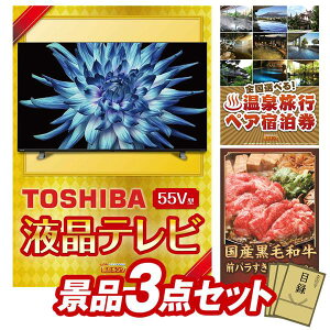 �S���t�R���y�i�i 3�_�Z�b�g �yTOSHIBA�t���e���r REGZA�@55�C���`�@4K�A�I�ׂ�I�S�����򗷍s�y�A�h���� ���z ���������I����p�l���E�ژ^�E���T�t���I