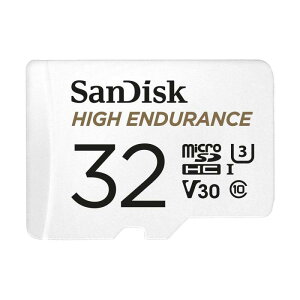 SanDisk ���ϋv �h���C�u���R�[�_�[ �A�N�V�����J�����Ή� microSDHC 32GB SDSQQNR-032G �T���f�B�X�N �C�O�p�b�P�[�W�i