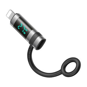 Mcdodo Type C to ���C�g�j���O �ϊ��A�_�v�^ 36W�}���[�d PD�Ή� �o�̓X�N���[���\�� �X�}�[�g�`�b�v���� USB C����light-ning�ϊ��A�_�v�^ USB-C i-Phone �ϊ��R�l�N�^ �V���R���o���h�݌v �^�C�vC����iO