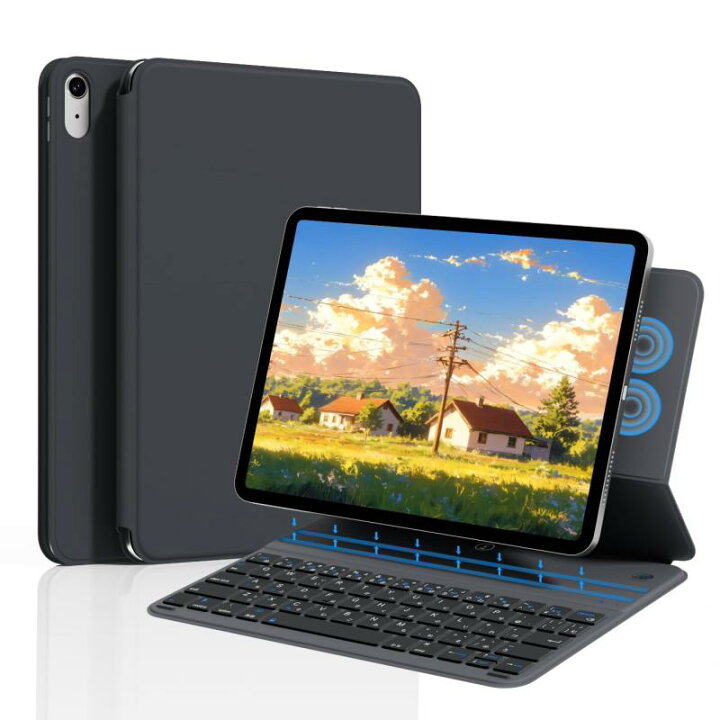 楽天市場】iPad A16 第11世代/10世代 キーボード付きケース Bahusuo 