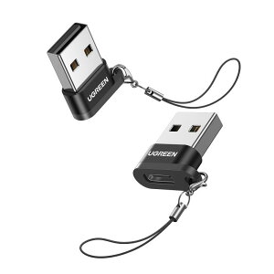 UGREEN �^�C�vC USB �ϊ��A�_�v�^ 2���� �����^ Type-C ���X to USB-A �I�X �ϊ��R�l�N�^ �}���[�d �����f�[�^�]�� Windows Mac OS���Ή� �����h�~�X�g���b�v�t��