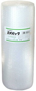 【 日本製 】 酒井化学 #400SS 600mm×20m 緩衝材 ロール ミナパック 紙管なし 【 ポリエチレン製 エアキャップ 】産業用 (業務用エアパック)