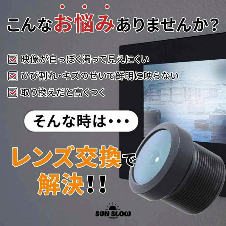 楽天市場】SunSlow パナソニック ドアホン 玄関子機 VL-V522 VL-V566用 