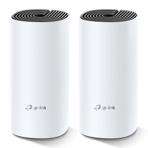 TP-Link ���b�V�� Wi-Fi �V�X�e�� ����LAN���[�^�\ AC1200 867 + 300 Mbps �f���A���o���h Deco M4 2���j�b�g �z���C�g