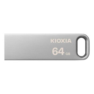 USB�t���b�V�������� 64GB USB 3.2 Gen 1 KIOXIA TransMemory U366 ���^ �X�^�C���b�V�� ���^���b�N�{�f�B [���s�A���i]