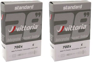 2�Z�b�g Vittoria �C���i�[�`���[�u 700c �����o���u Standerd inner tube [���s�A���i]